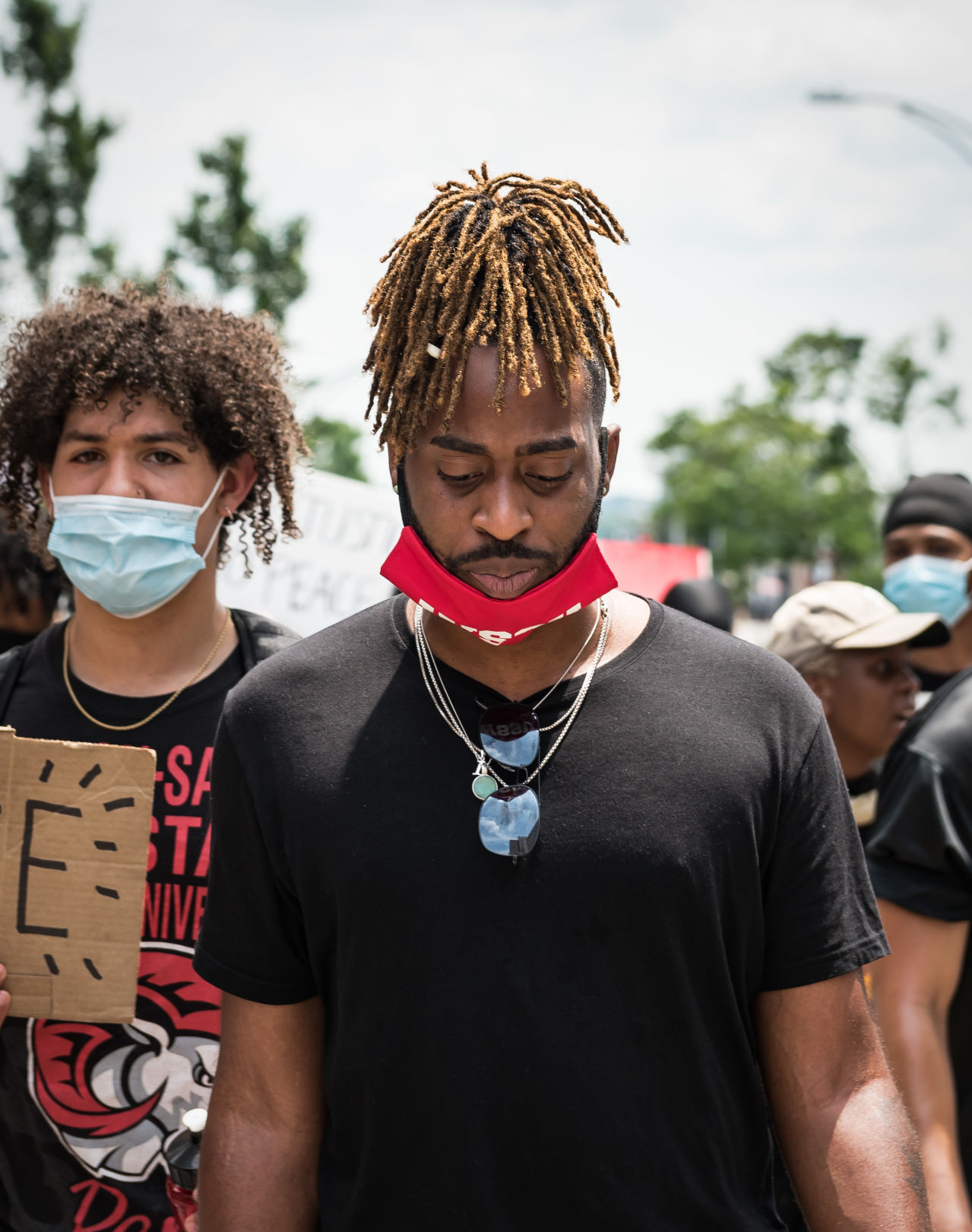 Black Lives Matter March Saturday Afternoon